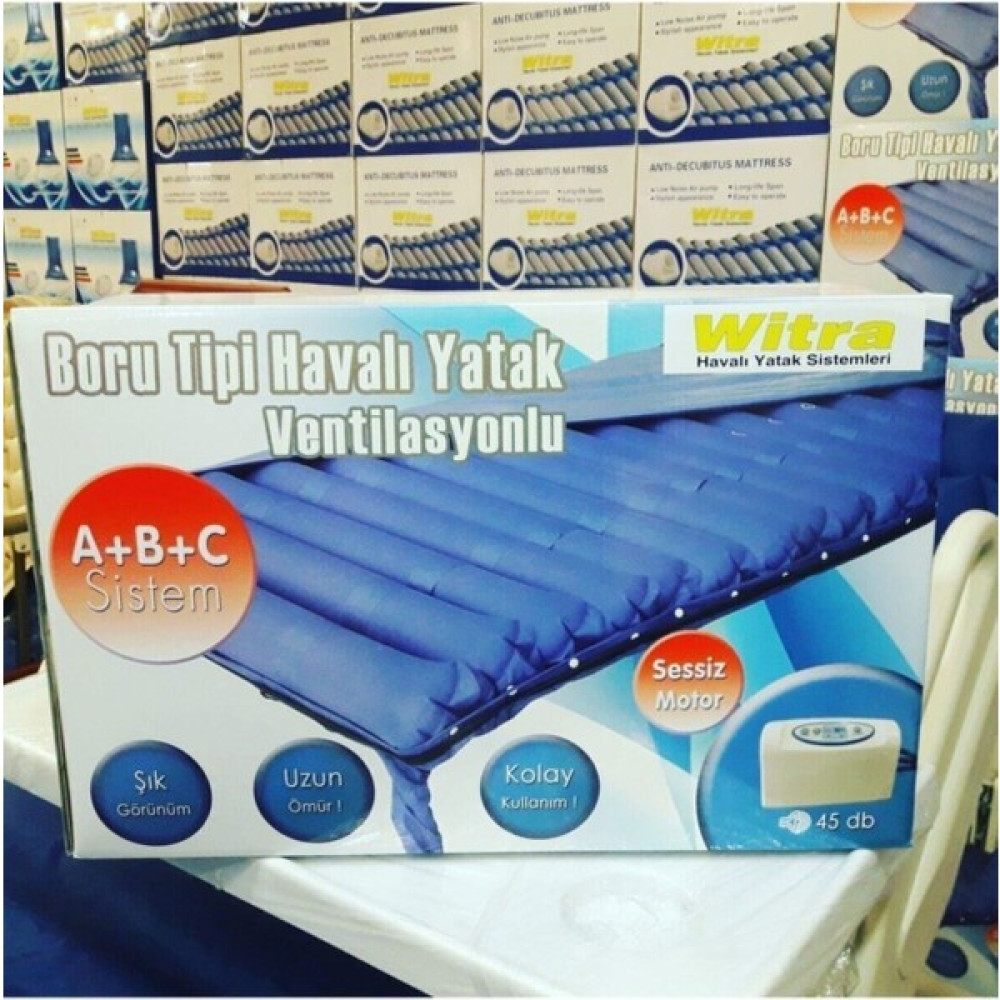 CSR Witra A+B+C Ventilasyonlu Boru Tipi Ithal Havalı Yatak - 190 x 200 cm Yatak Fiyatı