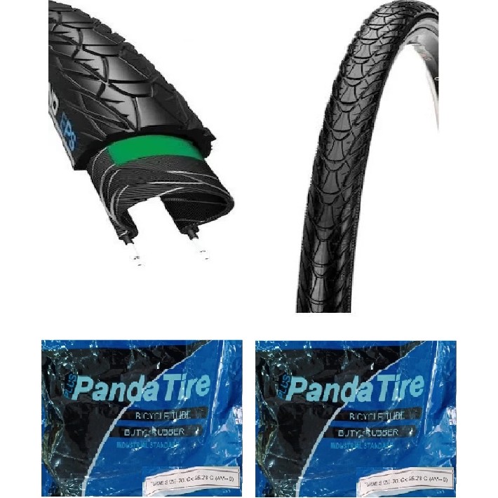 Cst 27.5 Jant 27.5x1.75 Bisiklet Dış Lastiği Zırhlı (Telli) C1698N Allround x 2 Adet + Plus Panda Iç Lastik Seti Bisikletler Fiyatı