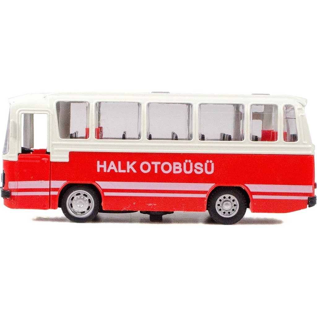 Cstars Cs-12 Metal Kasa Die-Cast Halk Otobüsü Oyuncak 15 cm Çek Bırak Anne Bebek Oyuncak Fiyatı