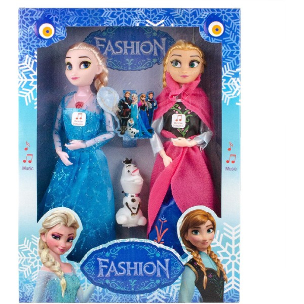 Cstars Frozen Elsa Elbiseli Oyuncak Bebek Seti Büyük Boy Müzikli Oyuncak Fiyatı