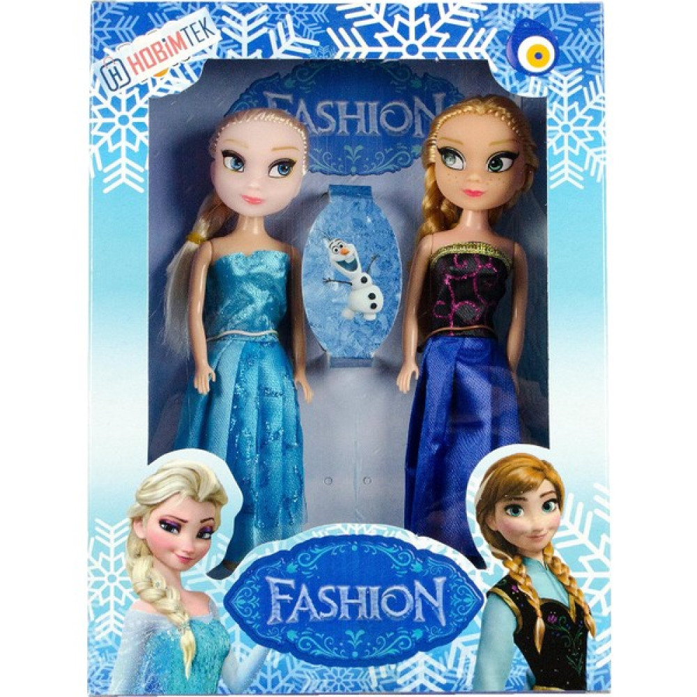 Cstars Frozen Elsa Fashion Elbiseli Oyuncak Bebek Seti Küçük Boy - Renkli Bebek Oyuncakları Fiyatı