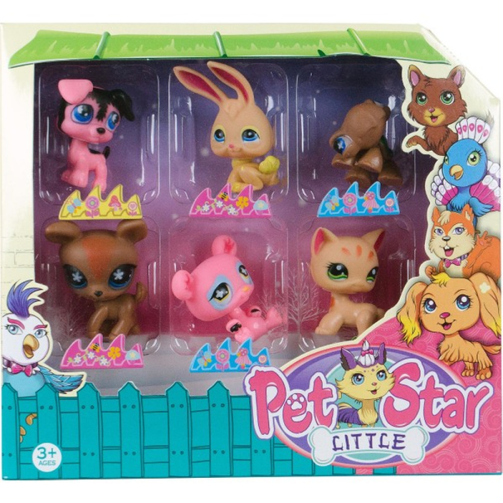 Cstars Littlest Pet Shop Neşeli Minişler 6'lı Oyuncak Fiyatı