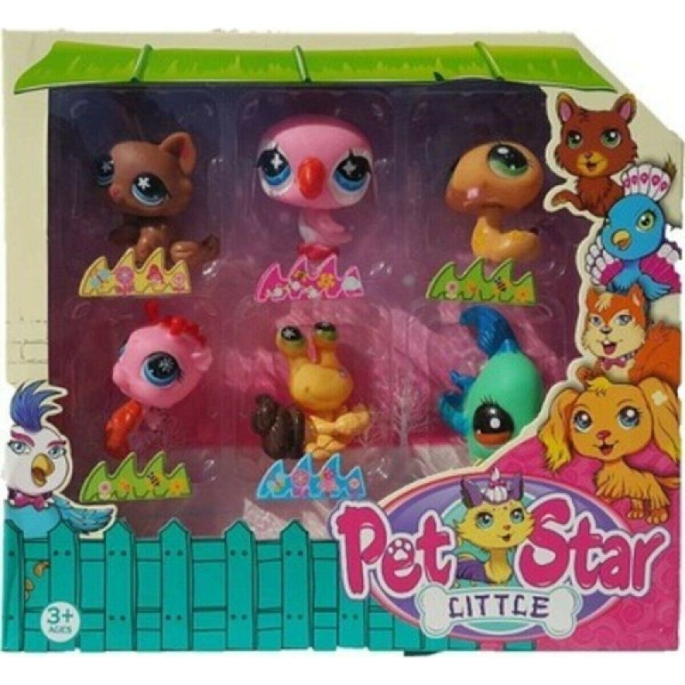 Cstars Littlest Pet Shop Neşeli Minişler 6'lı V2 Oyuncak Fiyatı