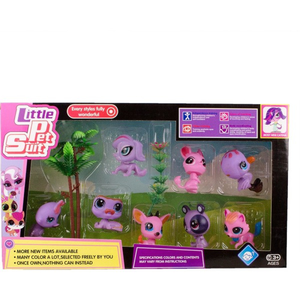 Cstars Littlest Pet Shop Neşeli Minişler 8 Parça Ağaçlı Oyuncak Fiyatı