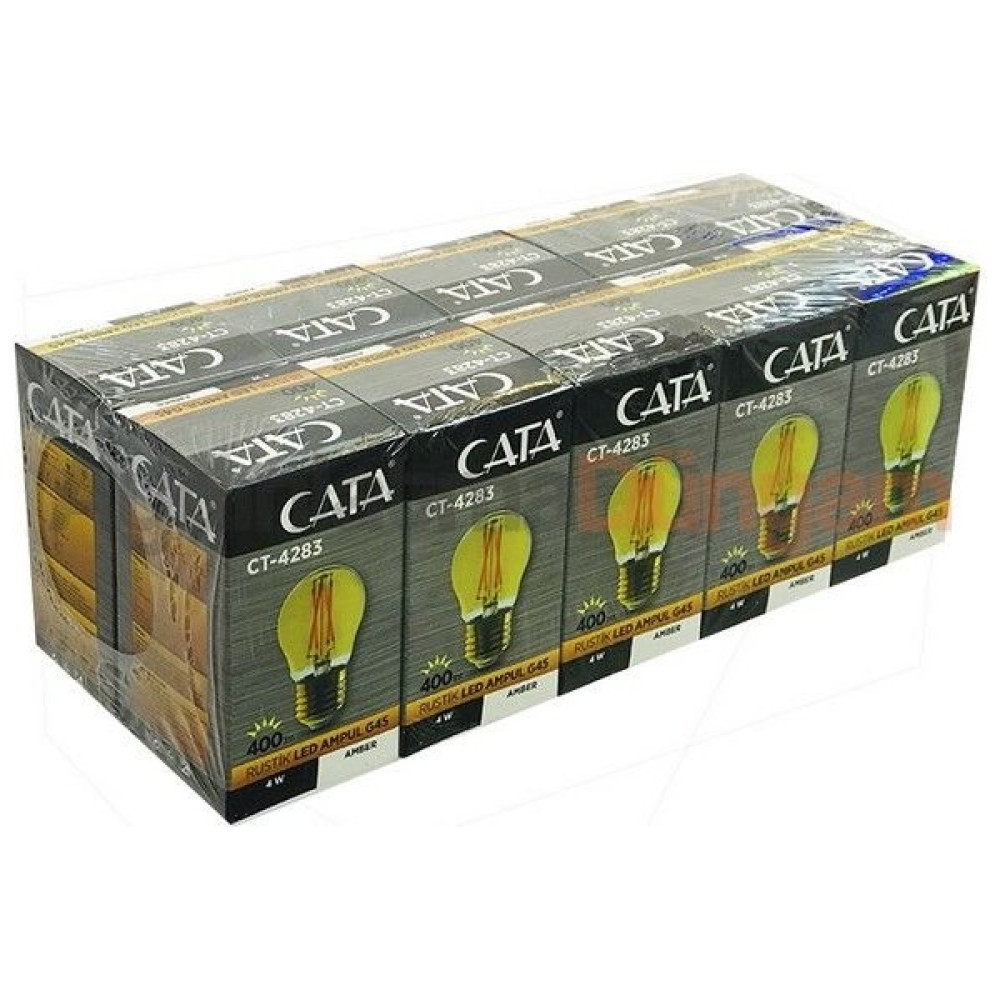 Ct-4283 4w Rustik Led Ampul G45 10 Lu Paket Led Aydınlatmalar Fiyatı