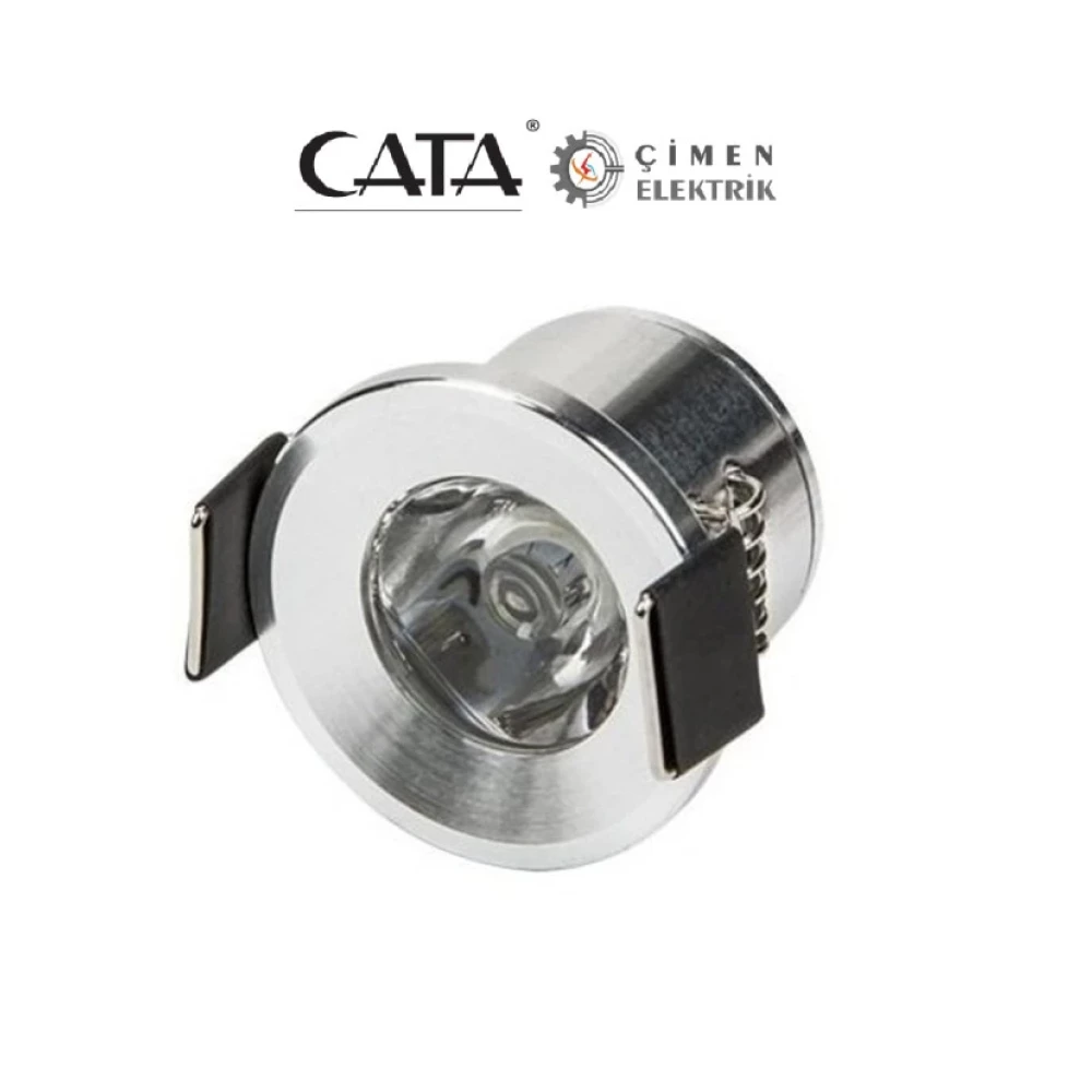 Ct 5270 Cata 1,5 W Yıldız Led Spot Satin Kasa Beyaz Işık 6400K Spot Fiyatı