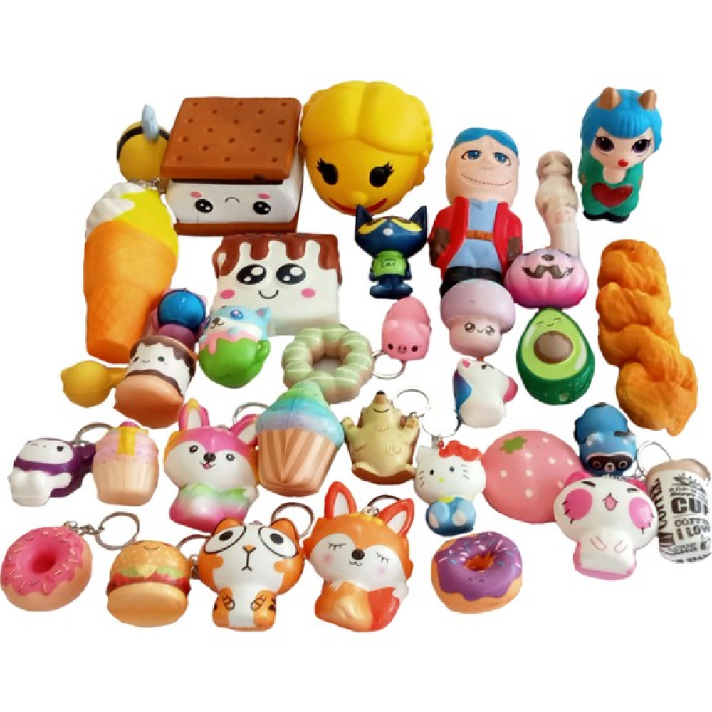 Ct Toys (24 Adet) Squishy 3 Farklı Boy ve Modellerde 3 Cm-20 cm Arası Oyuncak Fiyatı
