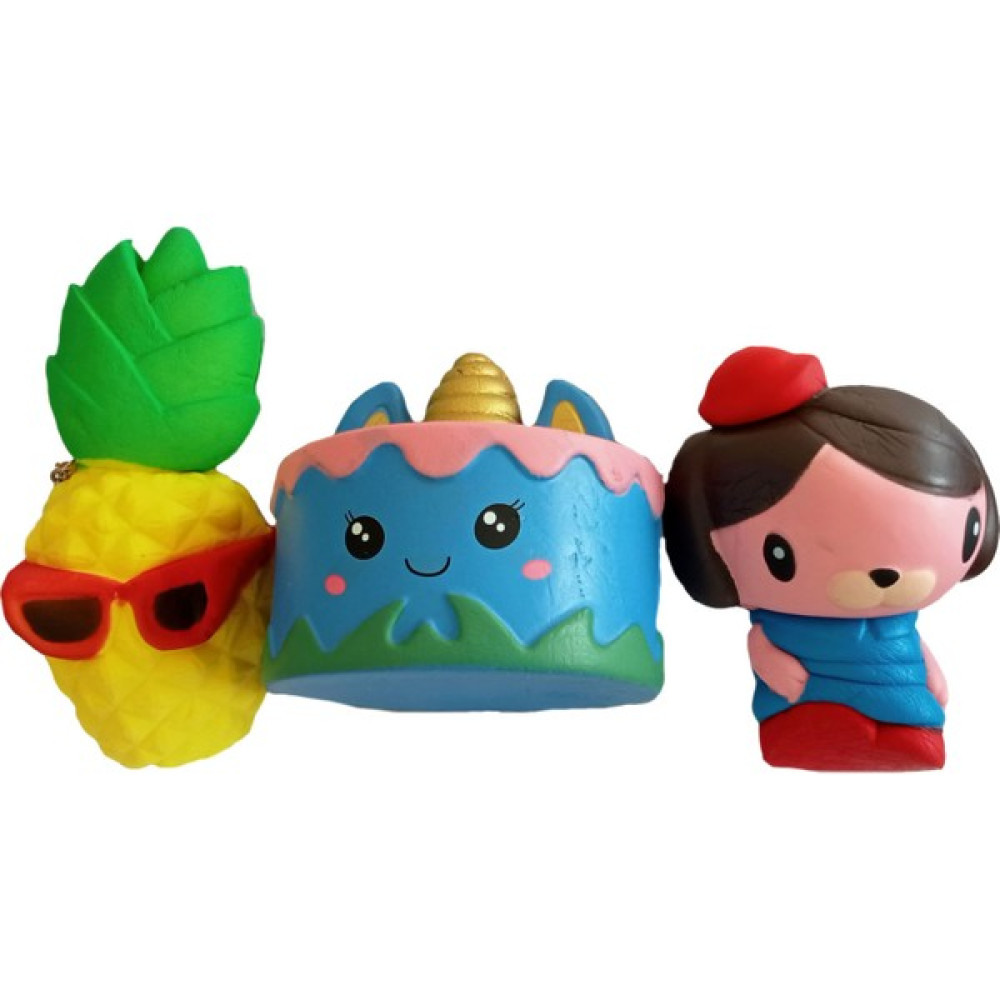 Ct Toys (3 Adet ) Büyük Boy Squishy Dev Sukuşi - 3 lü set Oyuncak Fiyatı