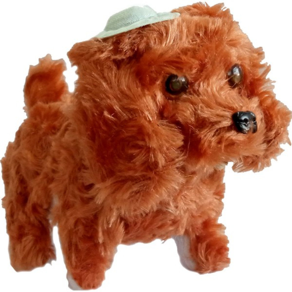 Ct Toys Kestane Renginde Kuyruk Sallayan Havlayan Işıklı Sesli Yürüyen Peluş Köpek -- Pil Hediyeli -- - Pilli Köpek - 17X10 CM Peluş Oyuncaklar Fiyatı