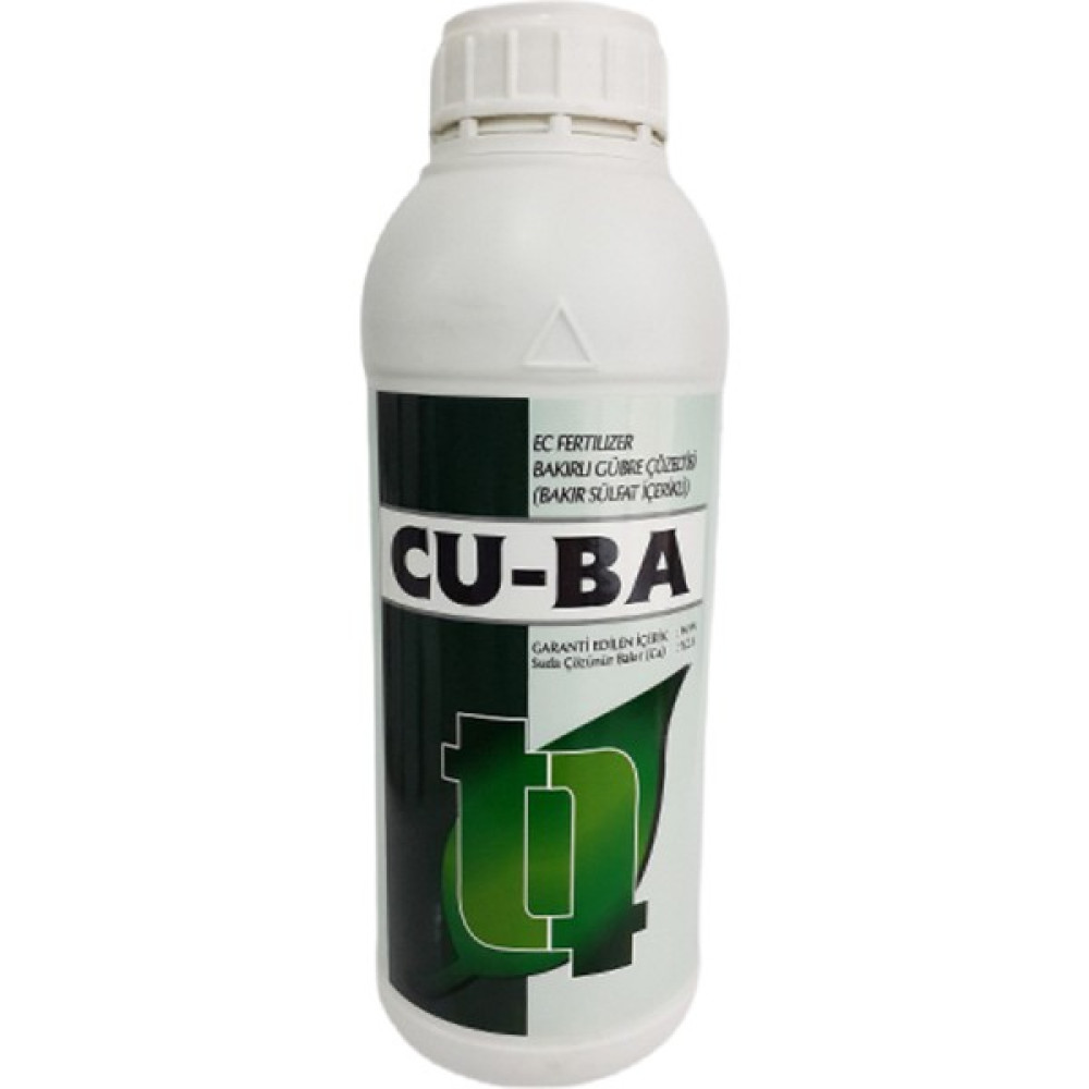 Cu-Ba 500 ml Bakır Sülfat Içerikli Gübre Çözeltisi Gübre Fiyatı