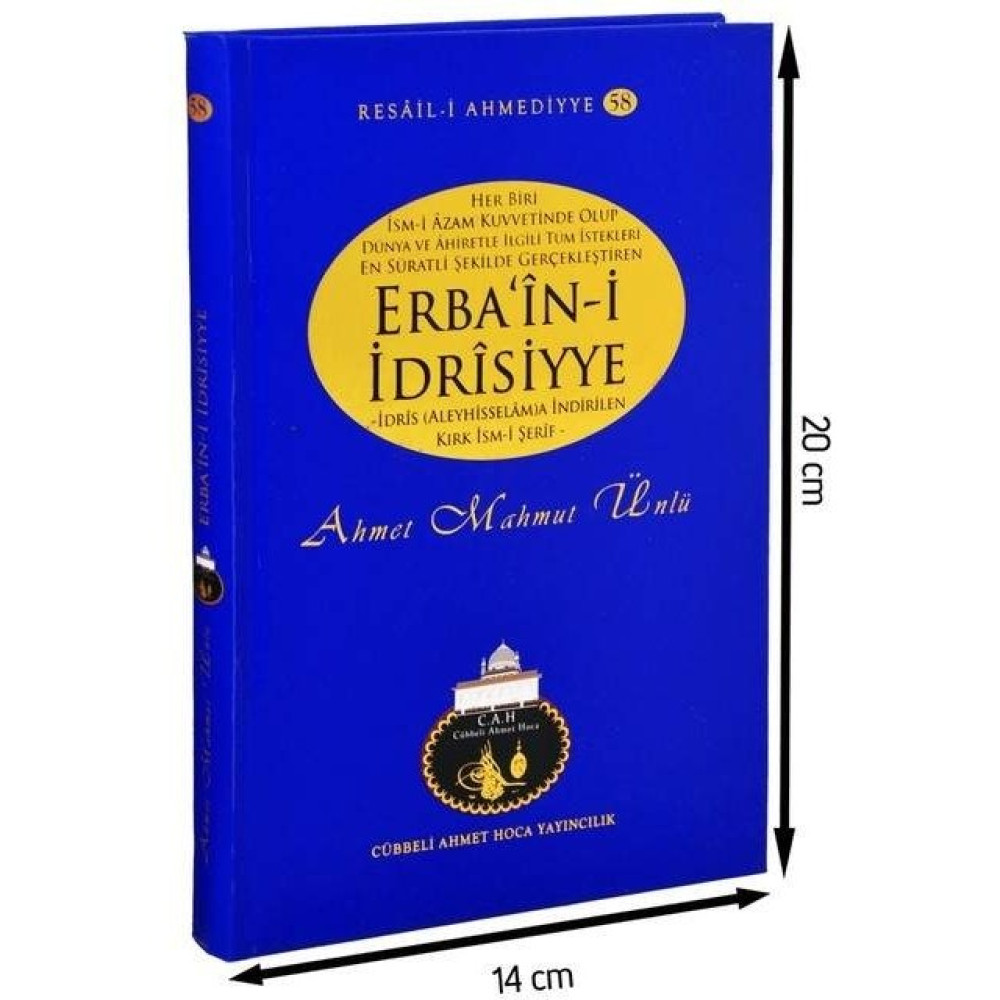 Cübbeli Ahmet Hoca Yayıncılık Erbaini İdrisiyye Din Kitapları Fiyatı