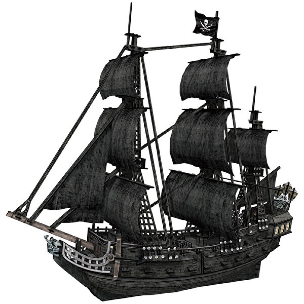 Cubic Fun 308 Parça 3D Korsan Gemisi Kara İnci Puzzle Cub/T4018H Diğer Fiyatı