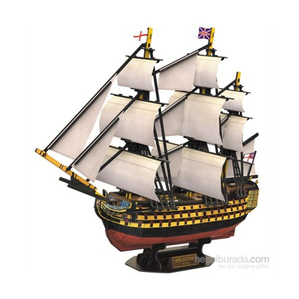 Cubic Fun 3D 189 Parça Puzzle Hms Victory Puzzle & Aksesuarları Fiyatı