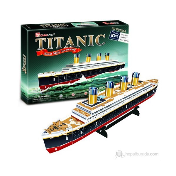 Cubic Fun 3D 35 Parça 3 Boyutlu Puzzle Titanic Gemi Anne Bebek Oyuncak Fiyatı