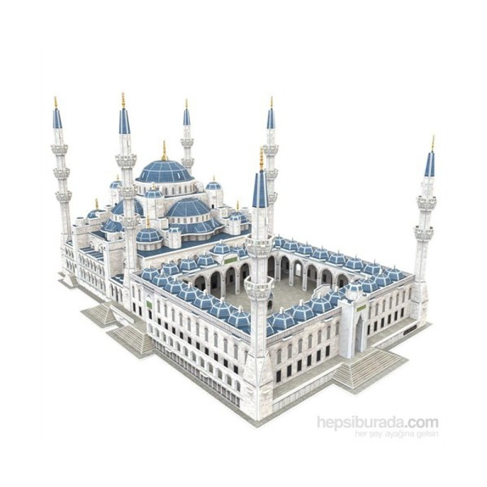 Cubic Fun 3D Puzzle 321 Parça Sultan Ahmet Camii 53x35x29 MC203h Puzzle & Aksesuarları Fiyatı