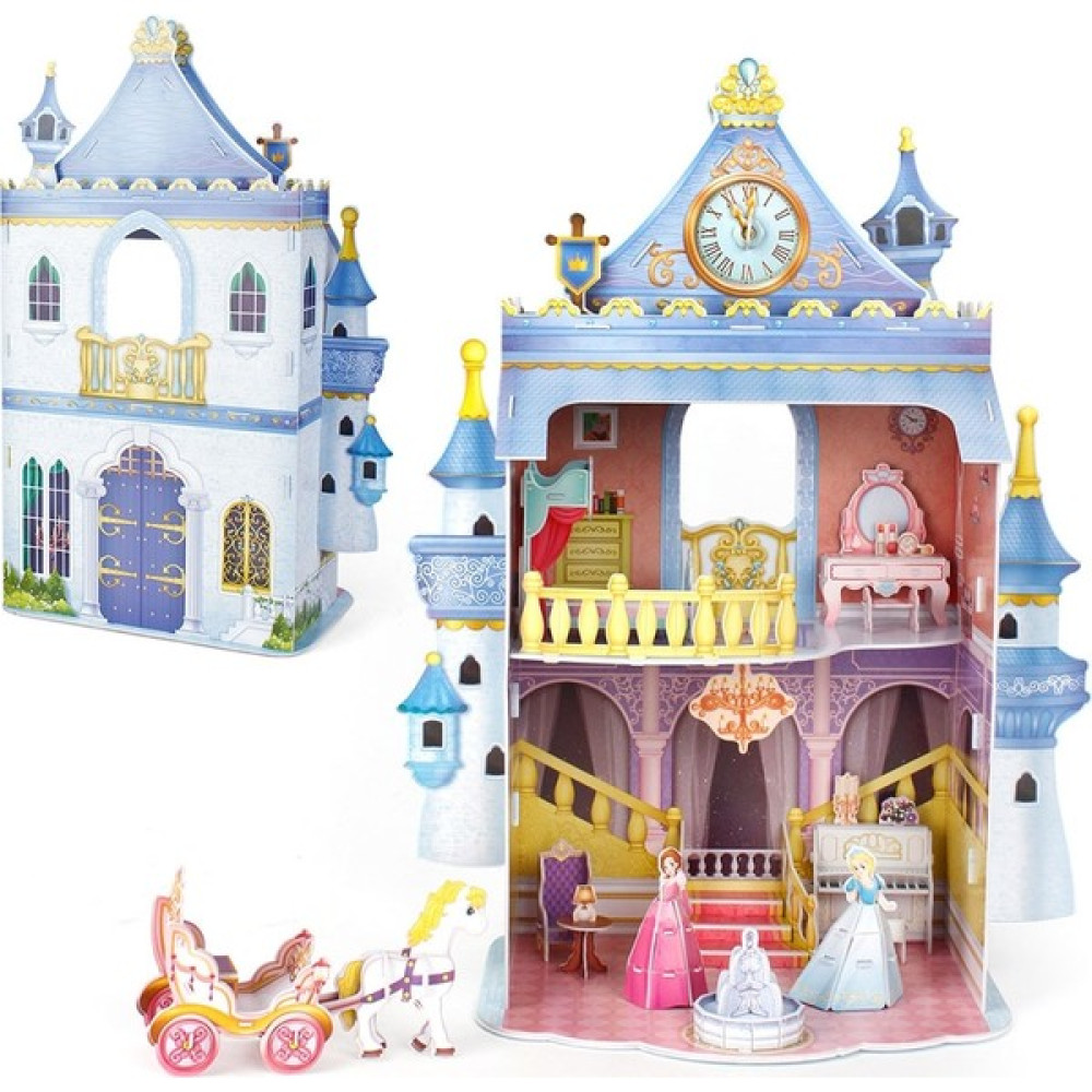 Cubic Fun 81 Parça Puzzle Fairytale Castle Puzzle & Aksesuarları Fiyatı