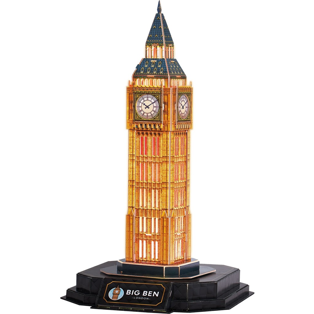 Cubic Fun Bıg Ben 3D Puzzle (Led Işıklı) L537H Anne Bebek Oyuncak Fiyatı