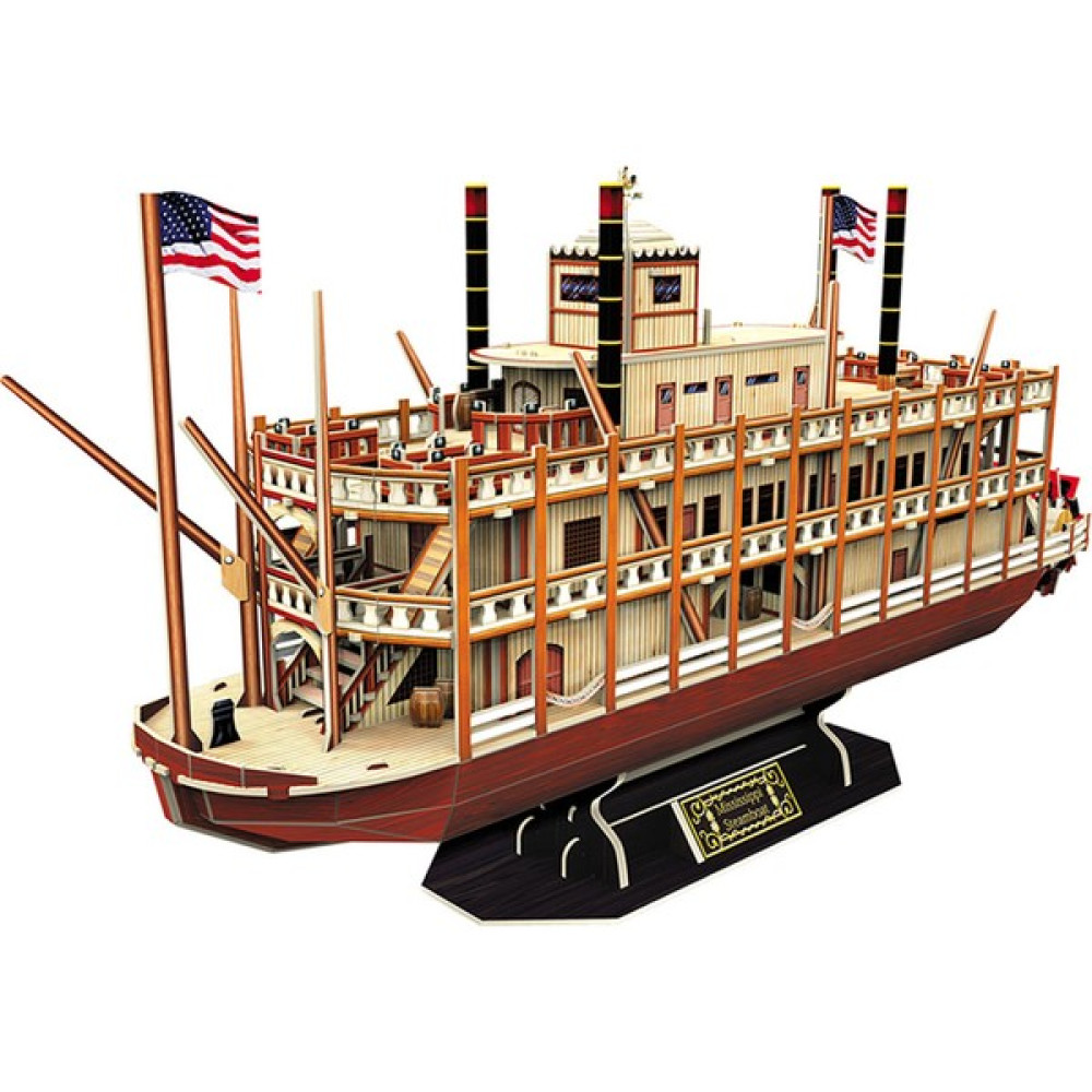 CubicFun 3D Puzzle Mississippi Buharlı Gemisi T4026H Puzzle & Aksesuarları Fiyatı