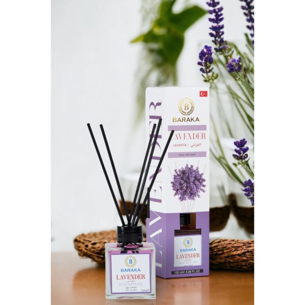 Çubuklu Oda Kokusu Lavanta 120ML - 1 Adet Dekoratif Mum Fiyatı