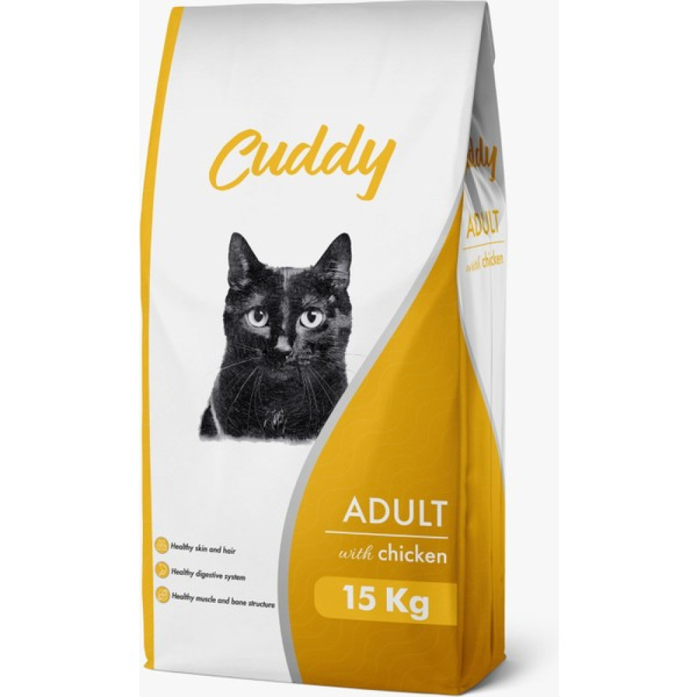 Cuddy Yetişkin Kedi Maması Tavuklu 15 kg Evcil Hayvan Ürünleri Fiyatı