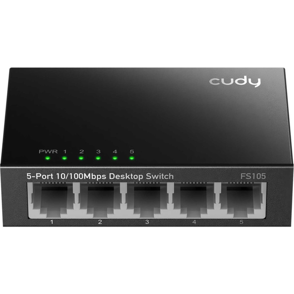 Cudy FS105 5port 10/100MBPS Duvar Montajlı Metal Masaüstü Switch Switchler Fiyatı