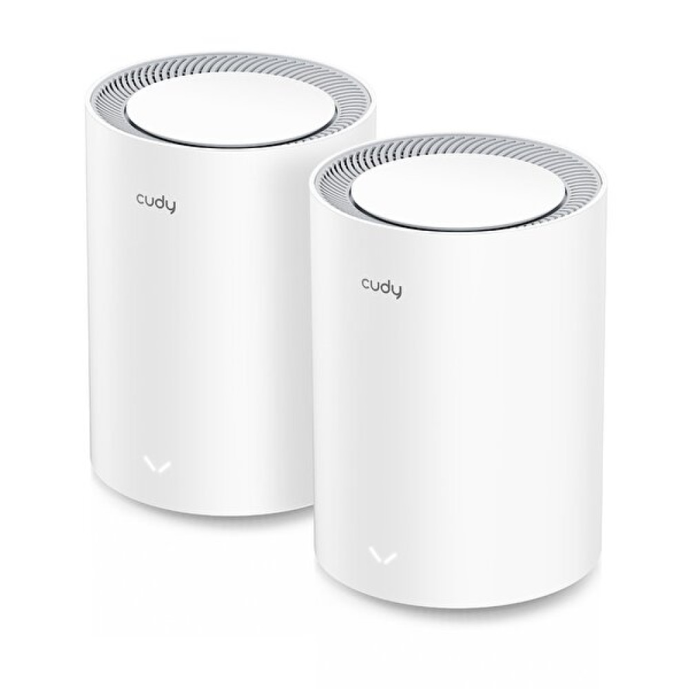 Cudy M1800 5 GHz 2.4 GHz 1200 Mbps 2xGigabit Ethernet Port 4 Dahili Anten Wi-Fi 6 Mesh Router 2 Adet Router Fiyatı