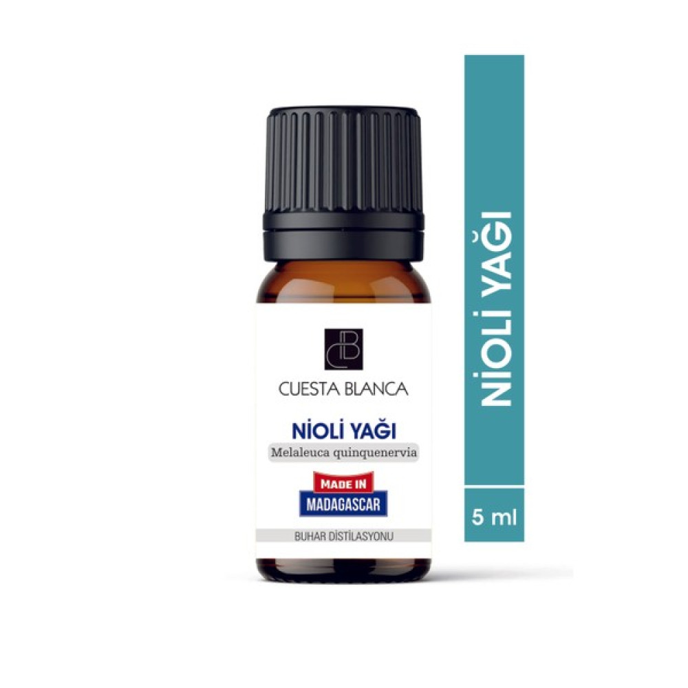 Cuesta Blanca Nioli Uçucu Yağı %100 Saf Sertifikalı Seyreltilmemiş( Niaouli Essential Oil ) 5 ml Nemlendiriciler Fiyatı