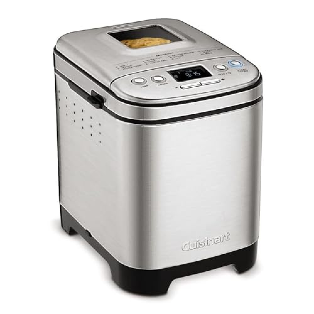 Cuisinart Bread Maker Machine, Compact and Automatic, Customizable Settings, Up to 2lb Loaves, CBK-110NAS Toasters Fiyatı