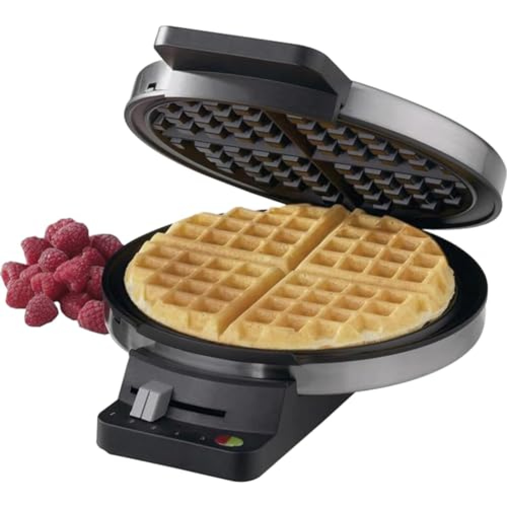 Cuisinart WMR-CAP2 Round Classic Waffle Maker, Brushed Stainless,Silver Waffle Maker Fiyatı