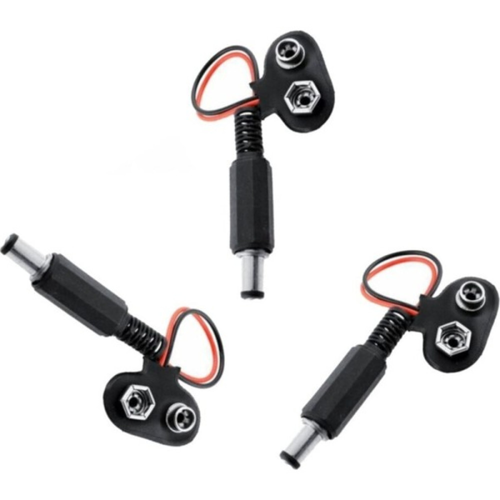 Cumhur 3'lü 9V Pil Bağlantı Aparatı 2.1mm 9 Volt Pil Başlığı Jaklı Arduino Projeleri Ile Uyumlu Oyun & Hobi Fiyatı