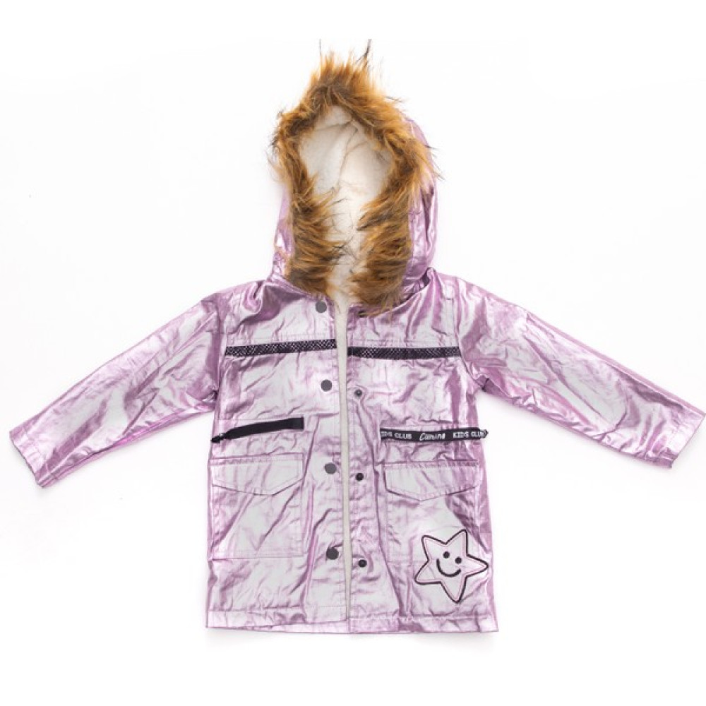 Cumino Cool Girl Yıldız Işlemeli Içi Peluş Kız Çocuk Mont Kız Çocuk Mont Fiyatı