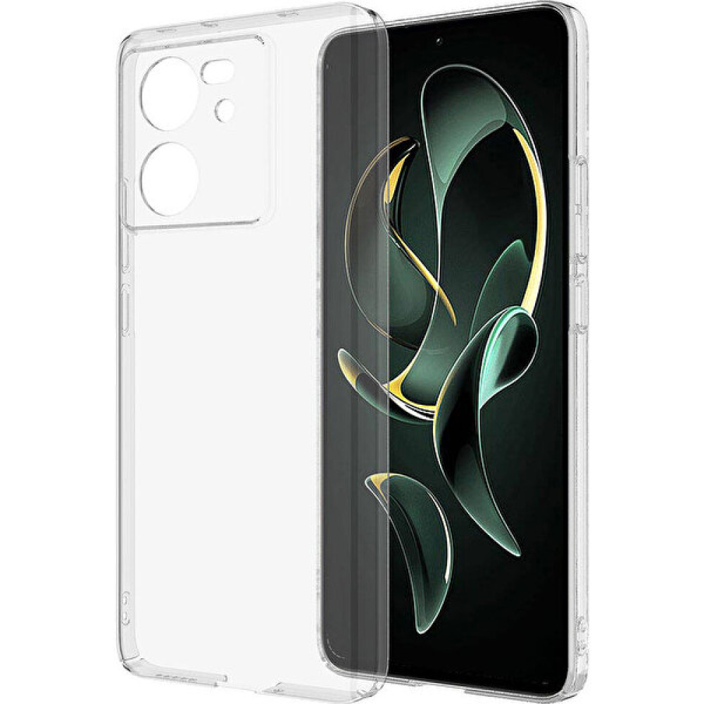 Cupcase Xiaomi Mi 13T Pro Kılıf Nano Oleofobik Özellikli Sert Arka Yüzey Droga Kapak - Renksiz Cep Telefonu Kılıfı Fiyatı