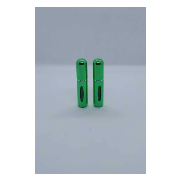 Cuppera Mini Seyahat Parfüm Dolumlu Atomizer, Taşınabilir Parfüm Sprey Şişesi 5 ml (Parlak Yeşil) 2 Adet Parfümler Fiyatı