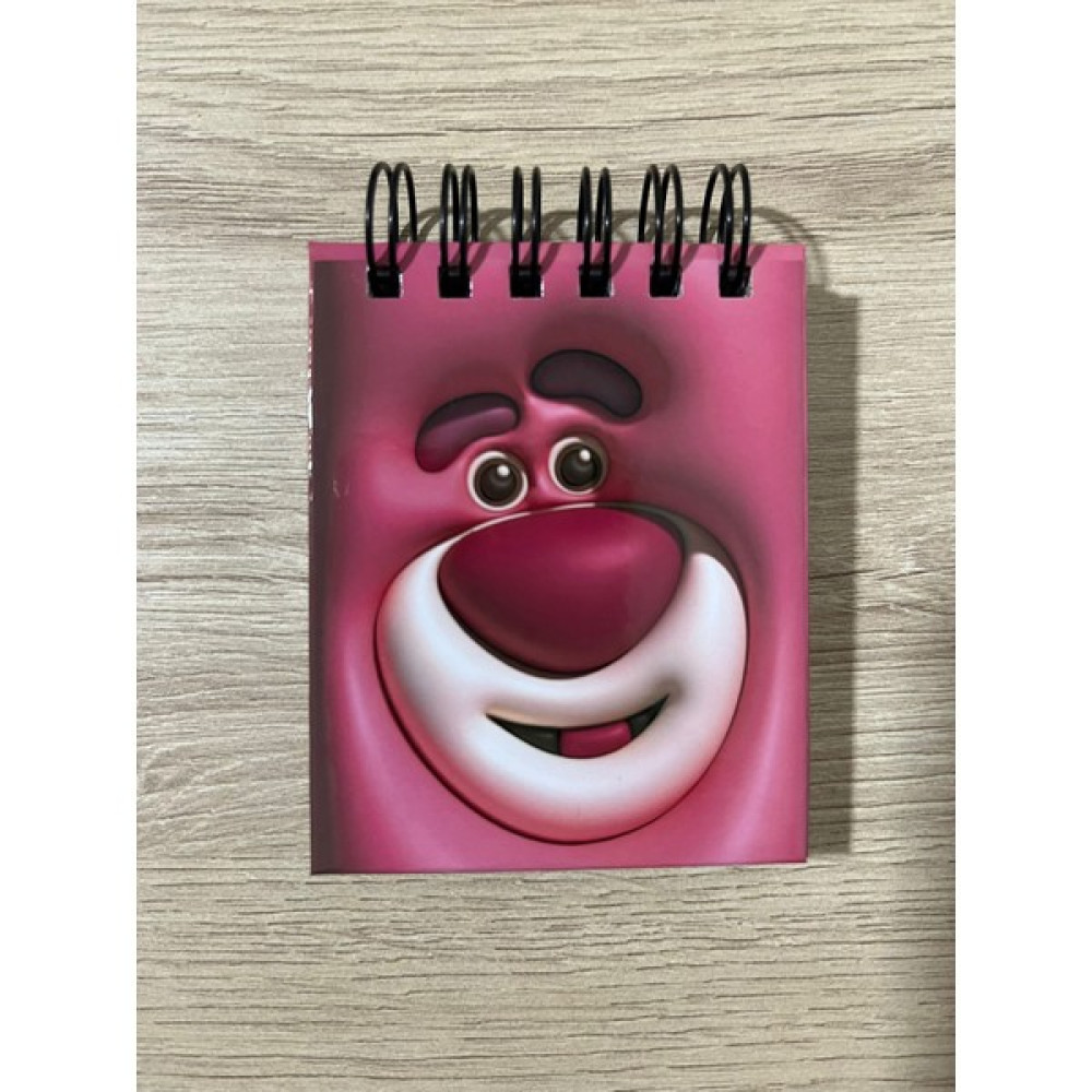 Cuppy Box Toy Story Lotso Ayıcık Mini 3D Baskı Kapak Not Defteri 50 Sayfa Not Defteri & Bloknot Fiyatı