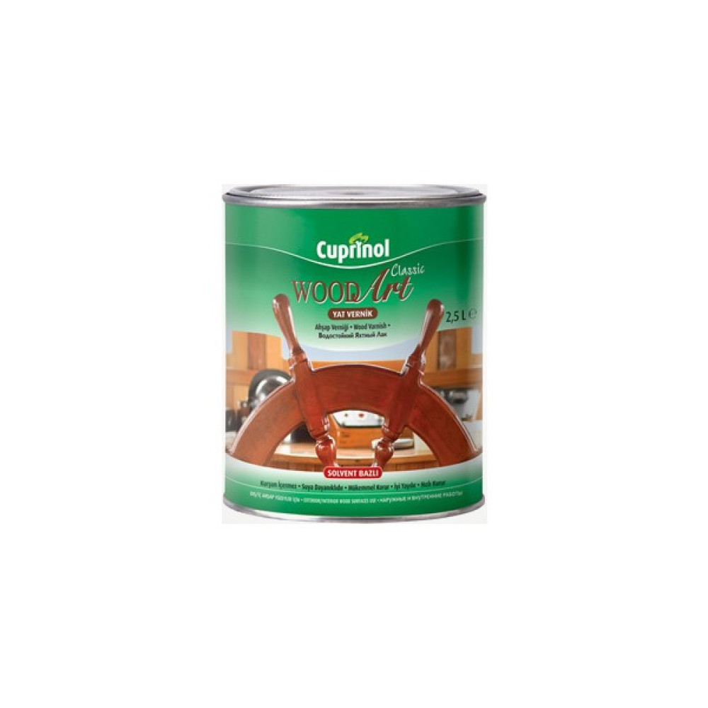 Cuprınol Wood Art Classic Yat Vernik 2,5 Lt. Sanatsal Malzemeler Fiyatı