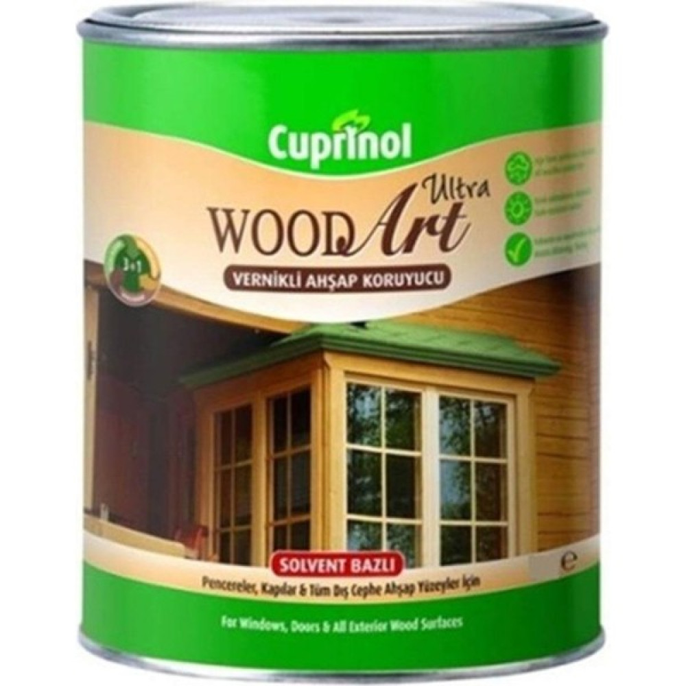 Cuprinol Woodart Ultra Vernikli Ahşap Koruyucu 2,5 Lt. Ultra Beyaz - 2,5 lt İç Cephe Duvar Boyası Fiyatı