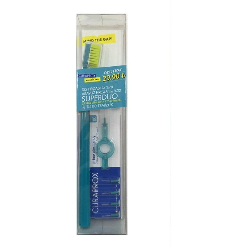 Curaprox Superduo 06 Arayüz + 5460 Diş Fırçası Özel Paket Diş Fırçaları Fiyatı
