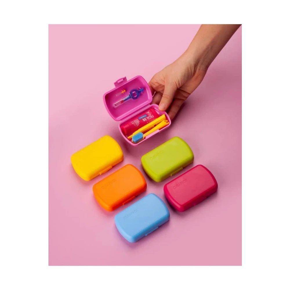 Curaprox,Cs Travel Set (5460 Fırça + Be You Diş Macunu + Arayüz Fırçası 0.7Mm + 0.9Mm) Diş Fırçaları Fiyatı