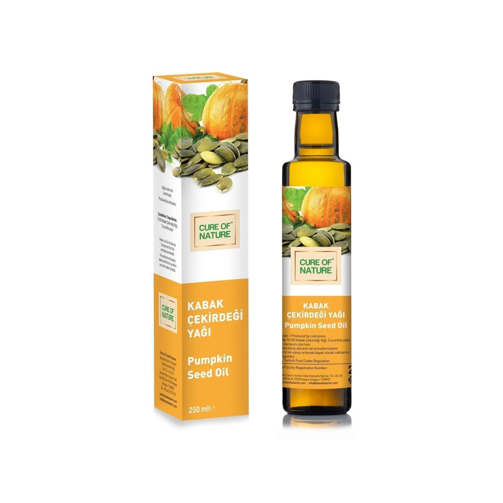 Cure Of Nature Kabak Çekirdeği Yağı 250 ml Cilt ve Yüz Bakımı Fiyatı