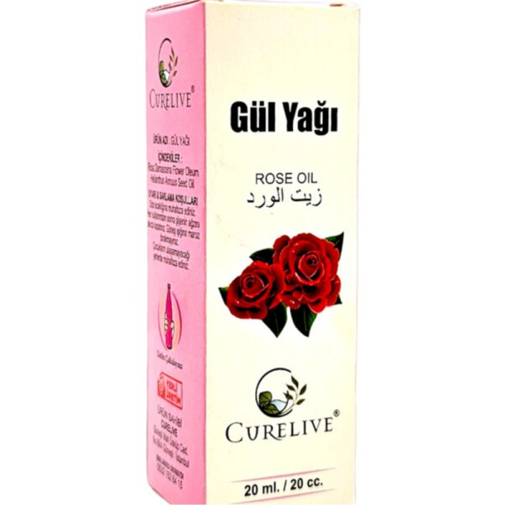 Curelive Gül Yağı 20ML - 20 ml Bitkisel Yağlar Fiyatı