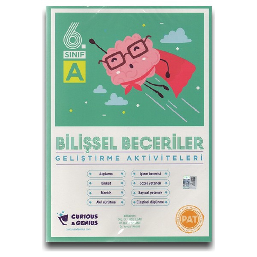 Curious & Genius 6. Sınıf Bilişsel Beceriler Geliştirme Aktiviteleri A - B - C Seti Yabancı Dil Kitapları Fiyatı