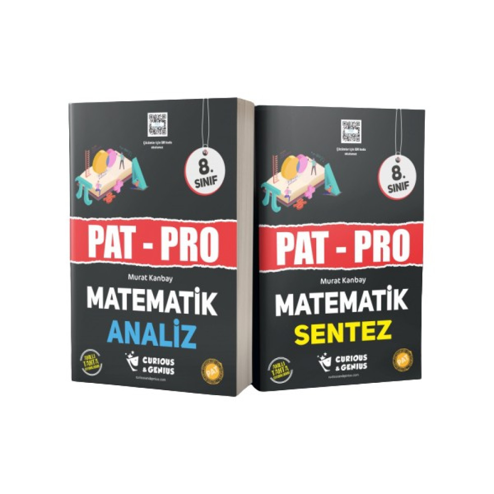 Curious & Genius 8. Sınıf Pat-Pro Matematik Seti (Analiz – Sentez) Matematik Fiyatı