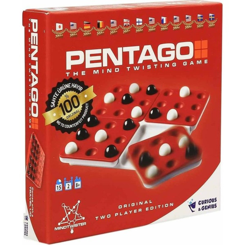 Curıous & Genıus Pentago Strateji Zeka Oyunu Oyun & Hobi Fiyatı