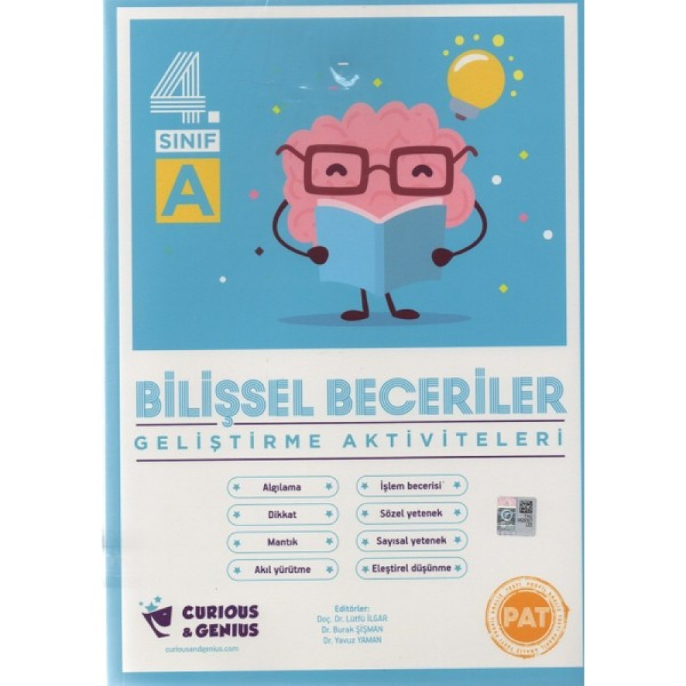 Curious&Genius Bilişsel Beceriler Geliştirme Aktiviteleri 4.Sınıf Zihinsel Gelişim Kitapları Fiyatı