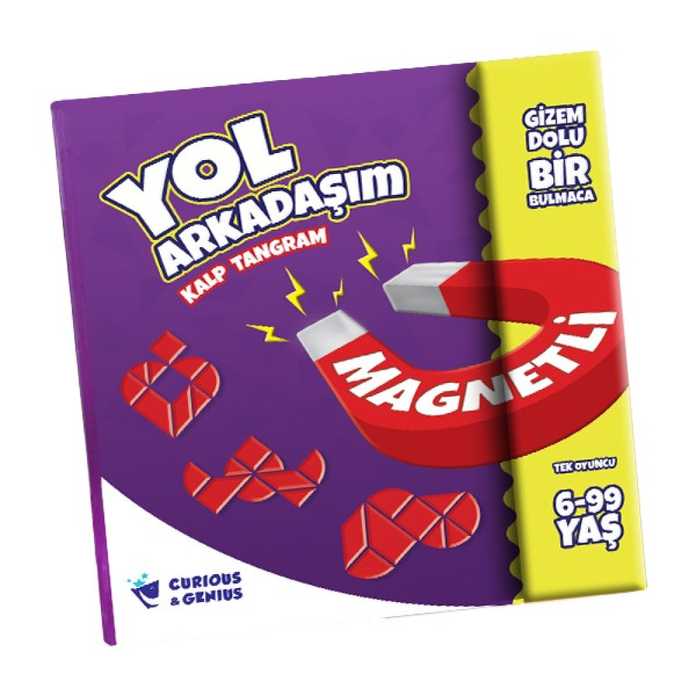 Curious&Genius Yol Arkadaşım Kalp Tangram Oyun & Hobi Fiyatı