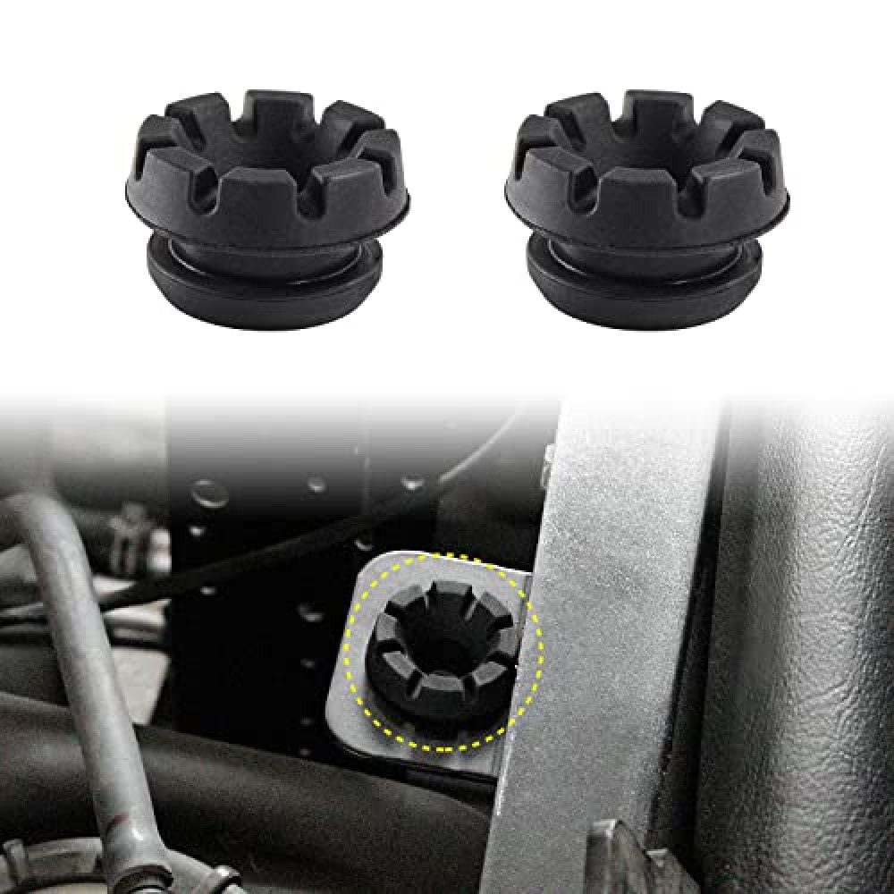 CUSAUTV Seat Grommet Kit Compatible with Polaris ACE RZR Ranger Sportsman Crew 500 700 800 XP 4x4 2004-2019 Accessories Replace for #5412507(2PCS)
