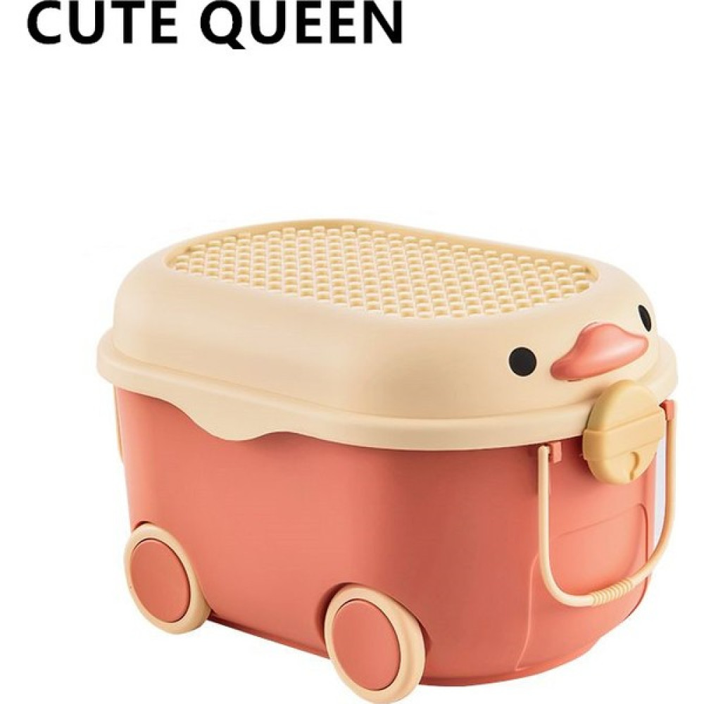 Cute Queen Oyuncak Saklama Kutusu (Yurt Dışından) - Kırmızı Bebek Odası Tekstili Fiyatı