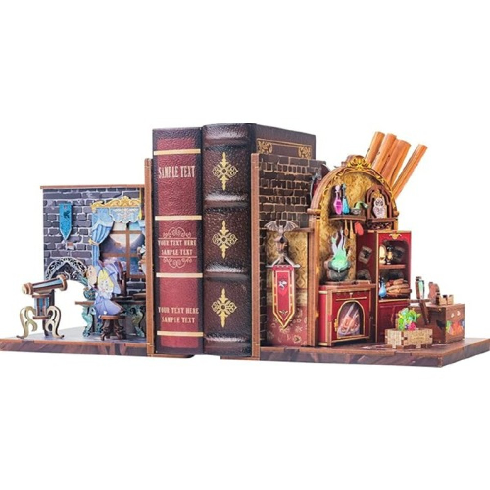 Cutebee University Of Miracle - Book Nook Sihirli Kütüphane Kiti – Dıy Kitap Desteği, Minyatür Kitap Desteği, Kitaplık Dekorasyonu, Diorama Maket S... Puzzle & Aksesuarları Fiyatı