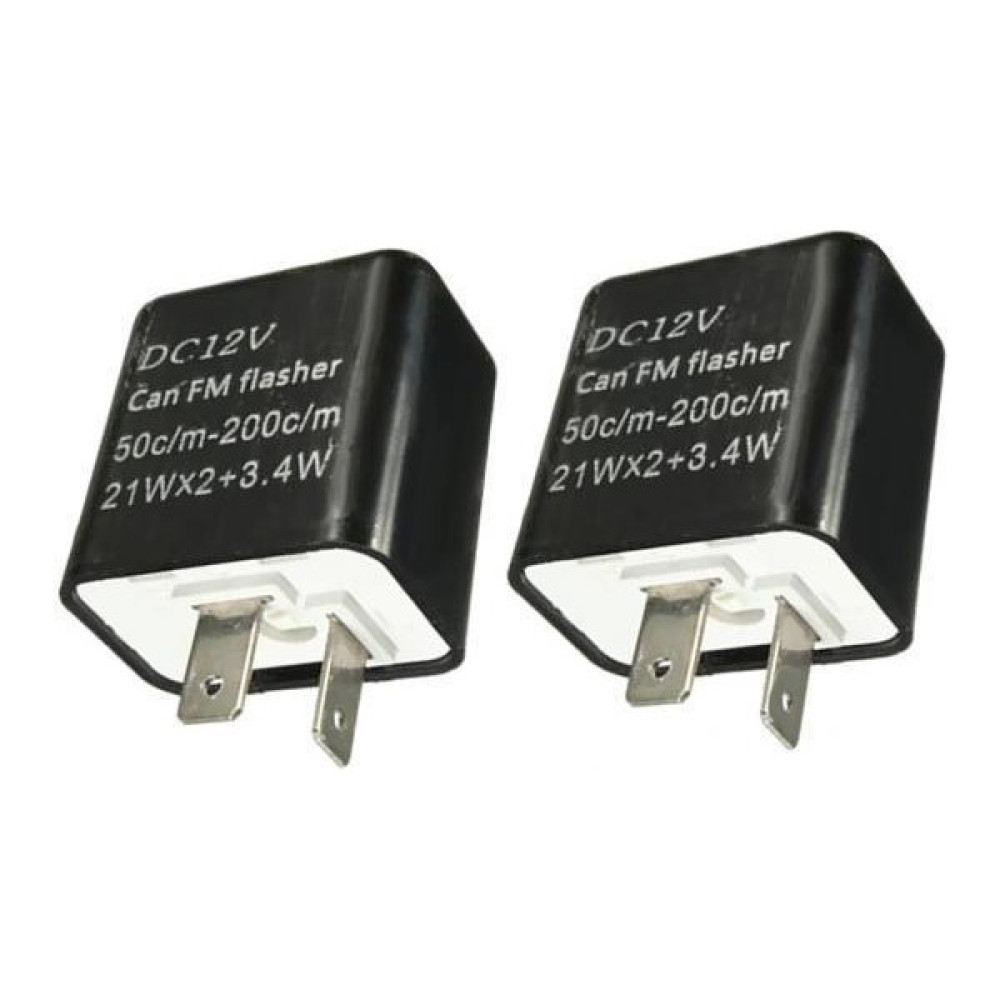 Cuticate LED Flaşör Rölesi 2 Pin 2 Adet (Yurt Dışından) Motorsiklet Lambaları Fiyatı