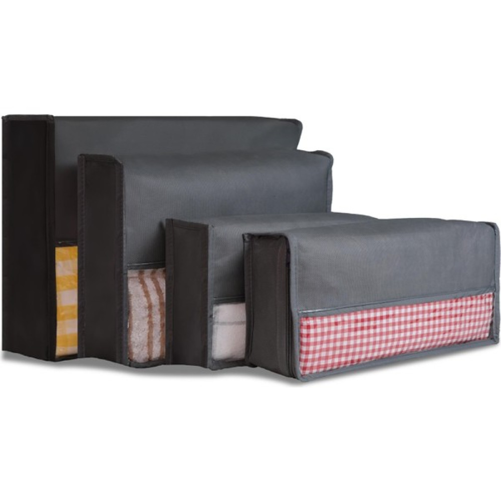 Cuty Home Ev Tekstil Siyah Valiz Organizer-4'lü Set - 4 Adet Eşya Saklama / Düzenleme Fiyatı